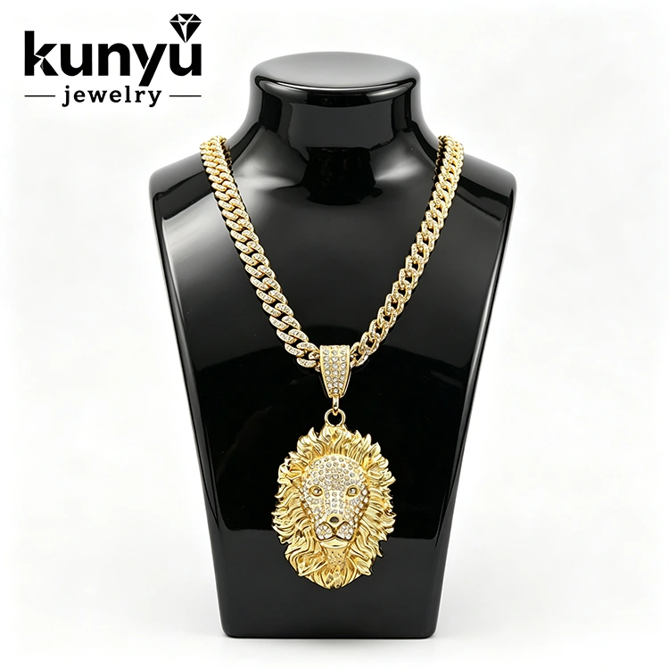 Hayvan Totem Hip Hop Kolye