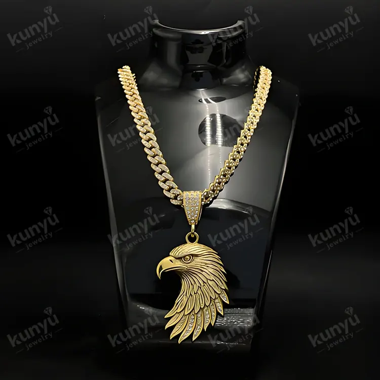 Hayvan Totem Hip Hop Kolye