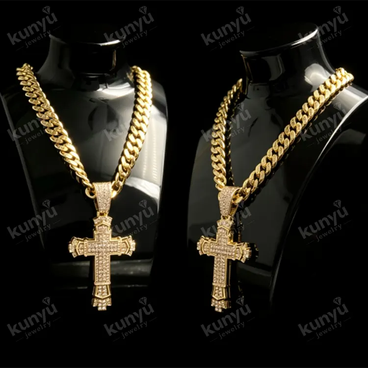 Altın Kaplama Hip Hop Kolye