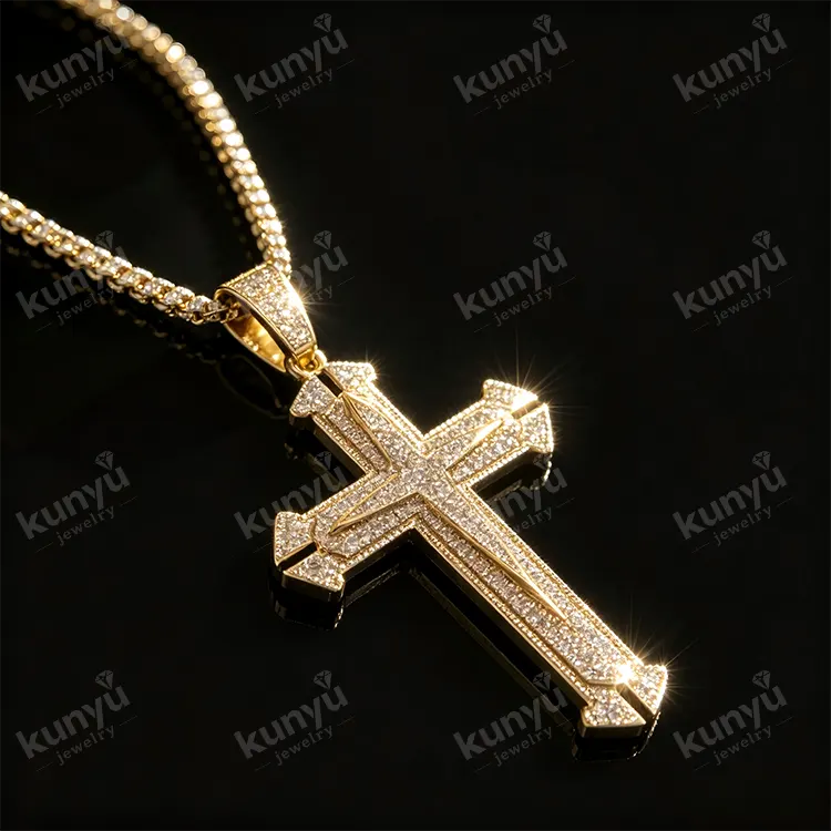Altın Kaplama Hip Hop Kolye
