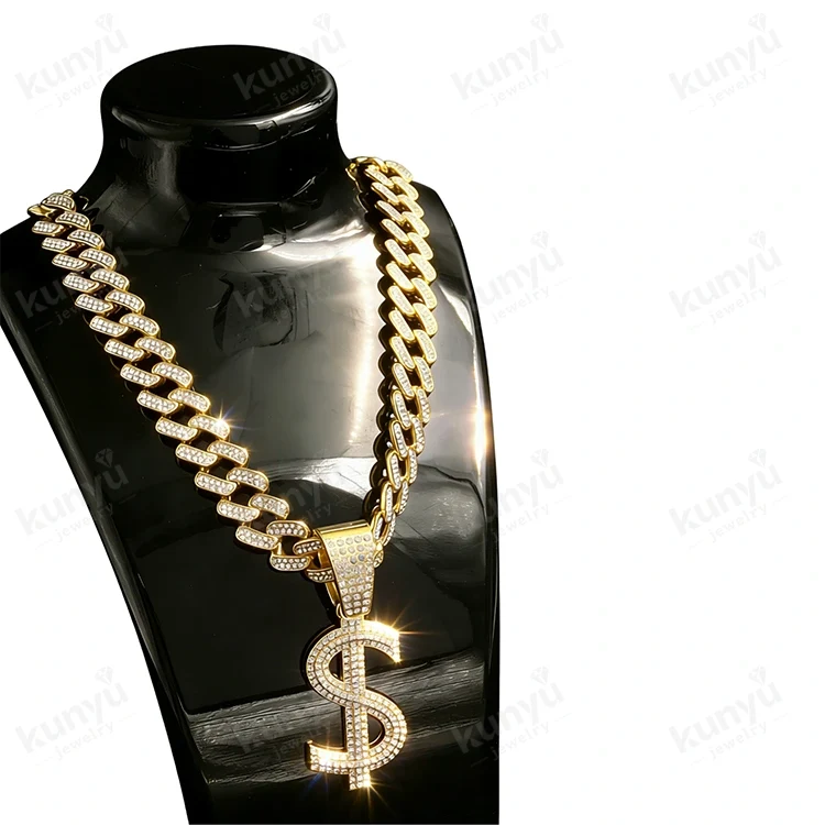 Hip Hop Dolar Burcu Kolye