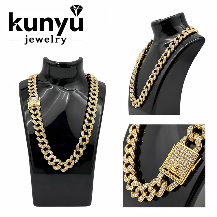 Buzlu Hip Hop Kolye