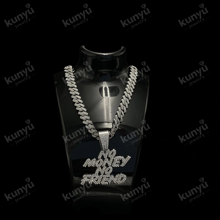 Buzlu Hip Hop Kolye